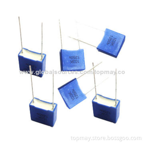 Film Capacitor with 0.1% Dissipation Factor and High-insulation Resistance/Suitable for AC Purposes